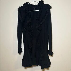 Alfani Black Knit Cardigan